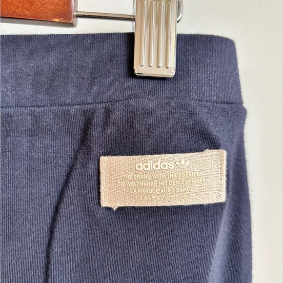 Adidas Three Stripe Cotton Pencil Skirt - Size M - Picture 2 of 6